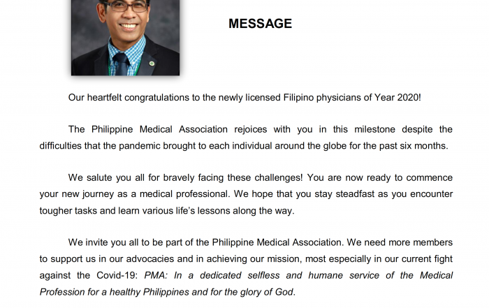 October 2020 – Philippine Medical Association