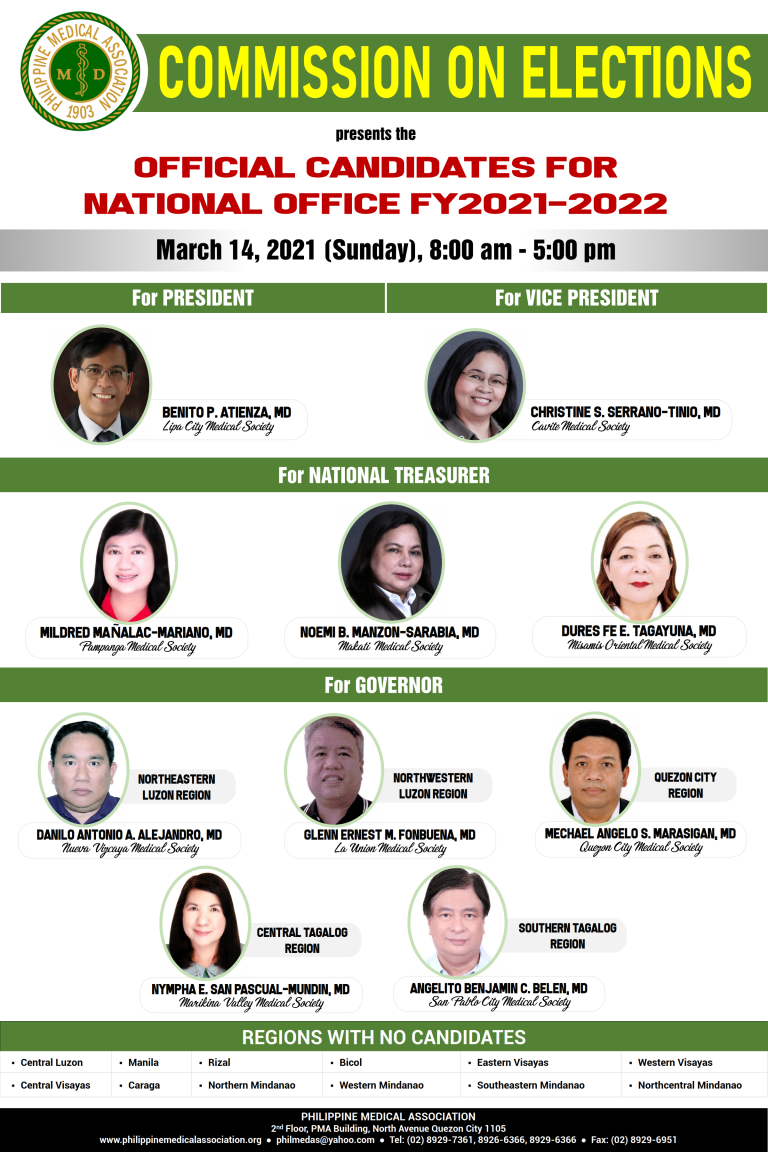 Official Candidates for National Office Fiscal Year 2021-2022 ...